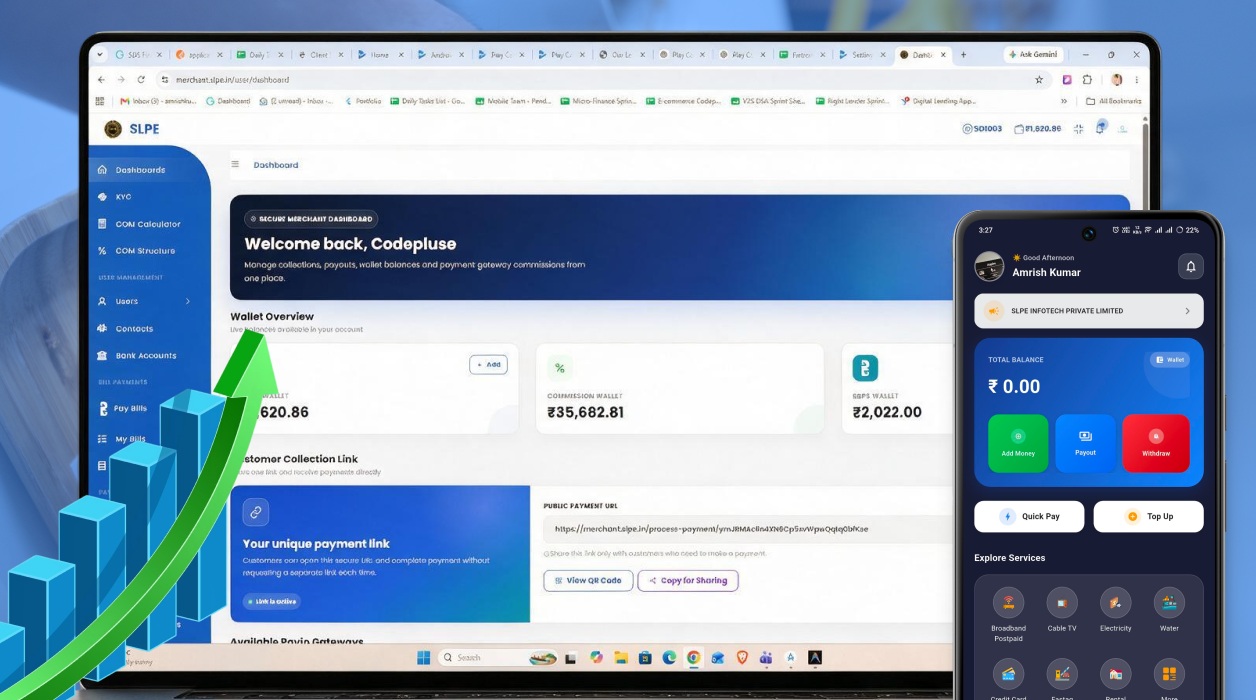 SLPE Infotech Web Platform and Architecture Engineered by Codepluse