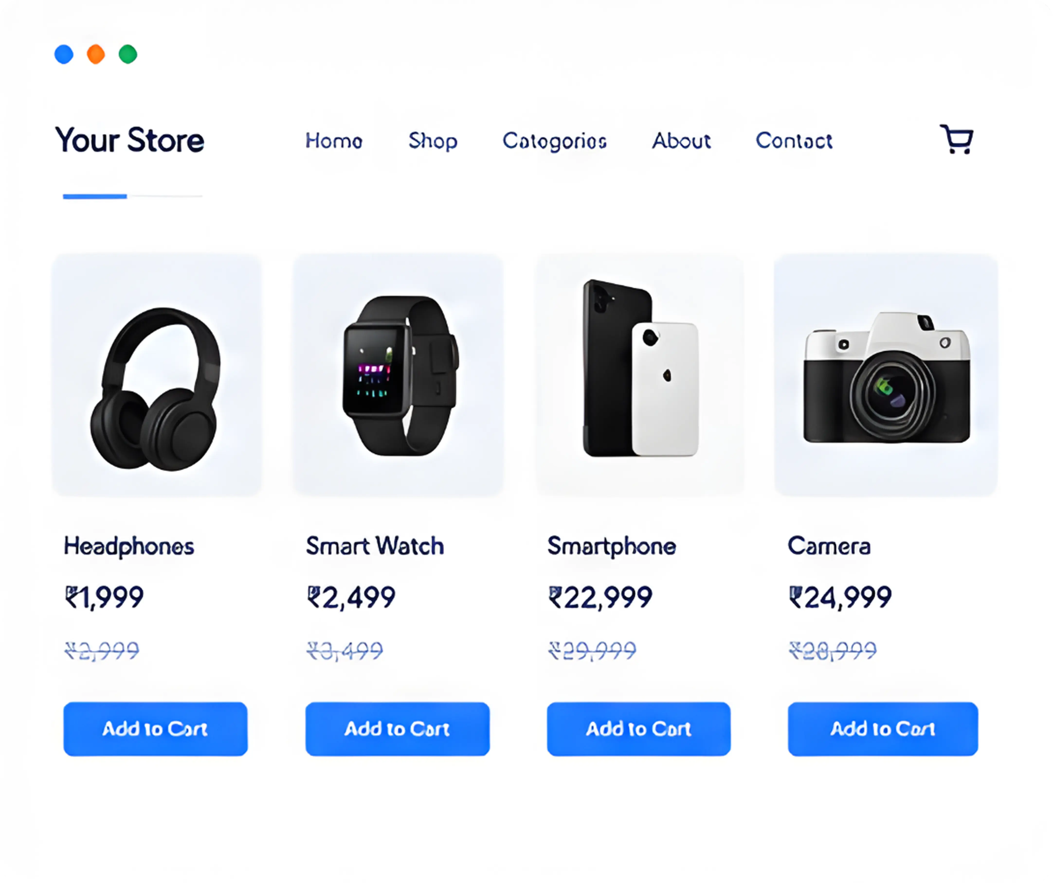 Website View